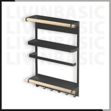 Load image into Gallery viewer, [Bamboo+] Japanese Style Multi-Storage Fridge Rack
